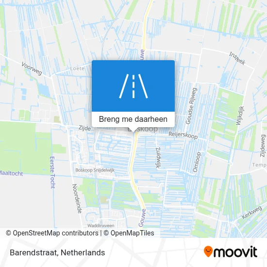 Barendstraat kaart