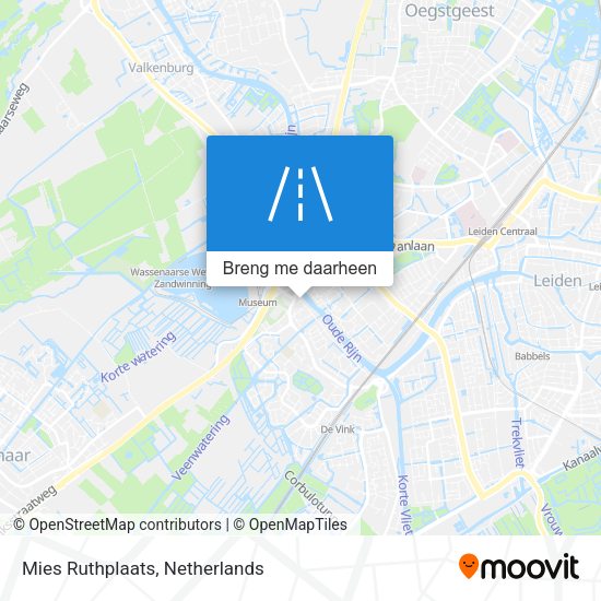 Mies Ruthplaats kaart