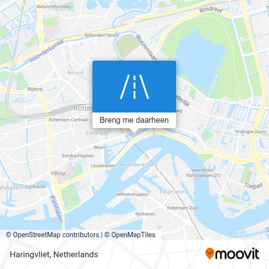 Haringvliet kaart