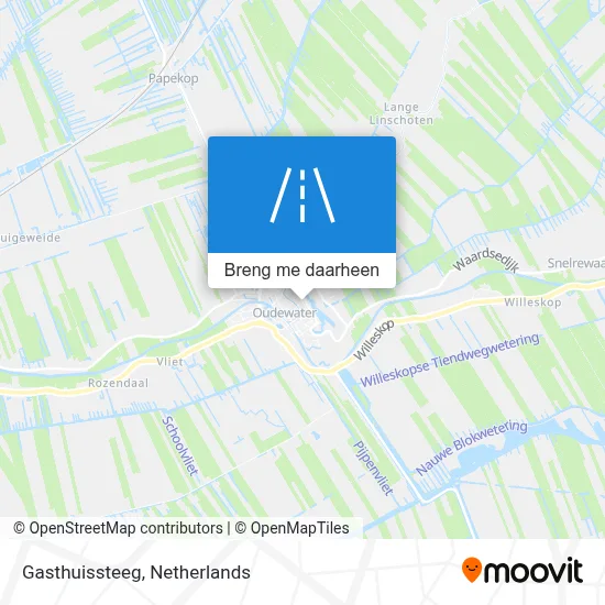 Gasthuissteeg kaart