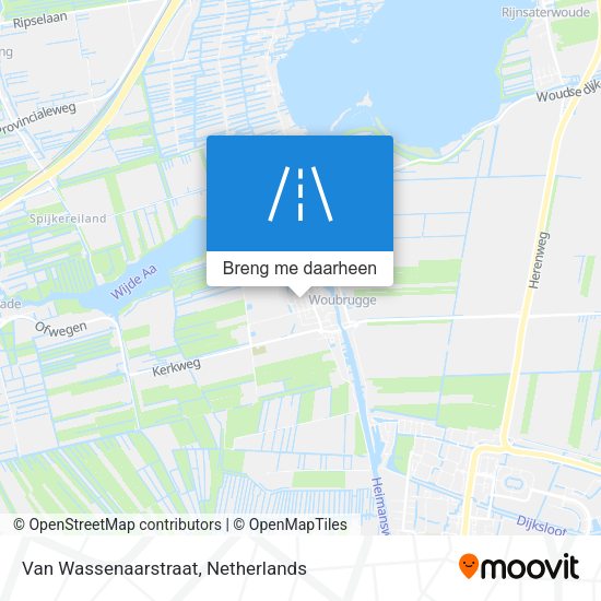 Van Wassenaarstraat kaart
