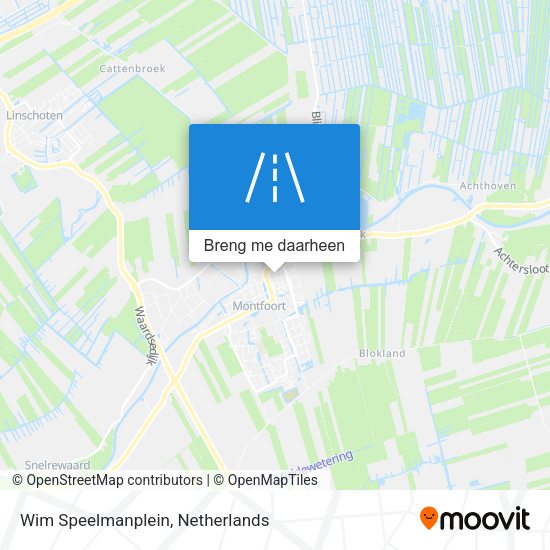 Wim Speelmanplein kaart
