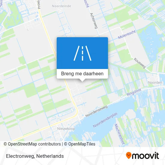 Electronweg kaart