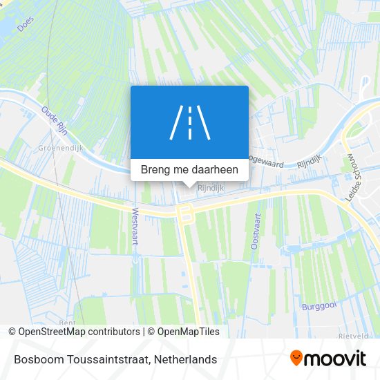 Bosboom Toussaintstraat kaart