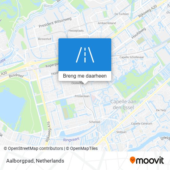 Aalborgpad kaart