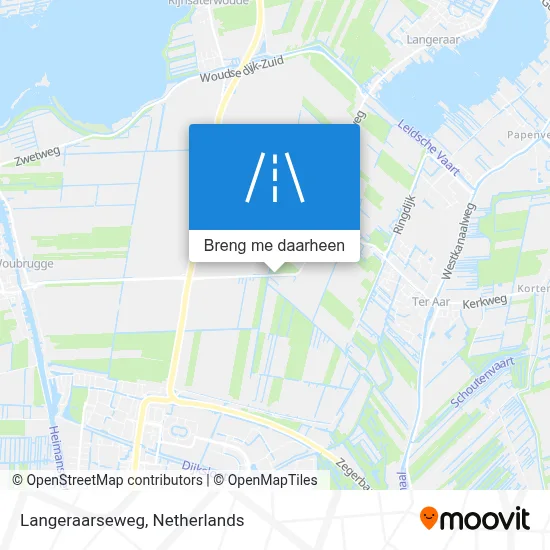 Langeraarseweg kaart