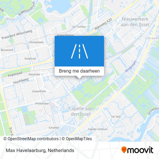 Max Havelaarburg kaart