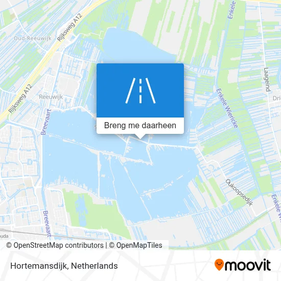 Hortemansdijk kaart