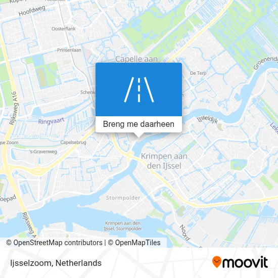 Ijsselzoom kaart