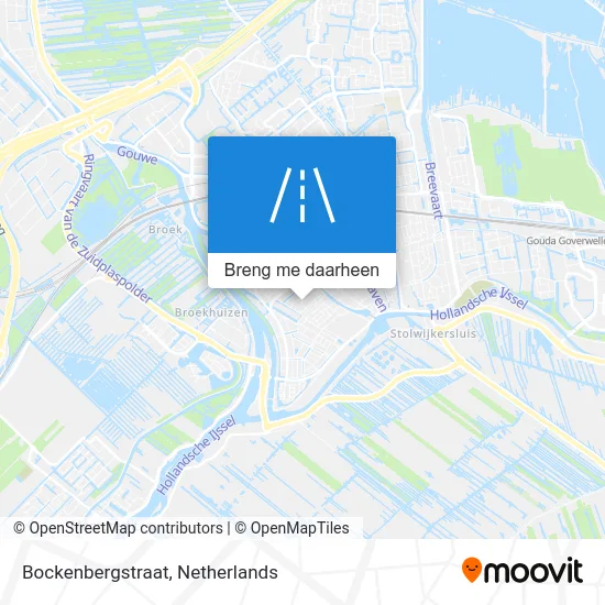 Bockenbergstraat kaart