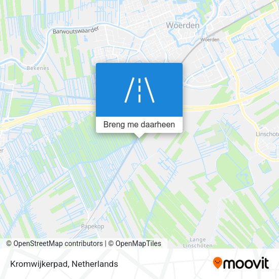 Kromwijkerpad kaart