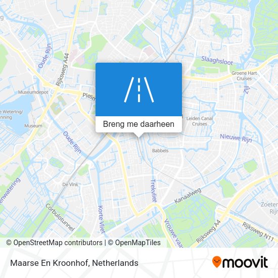 Maarse En Kroonhof kaart