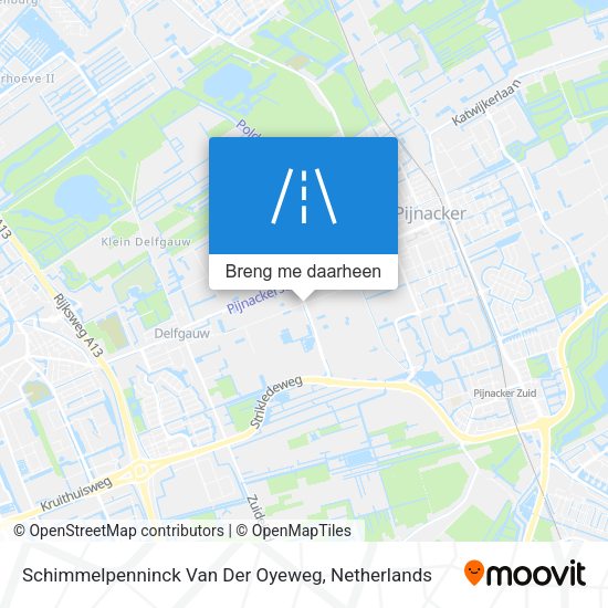 Schimmelpenninck Van Der Oyeweg kaart