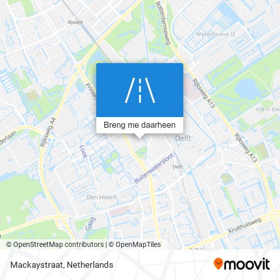 Mackaystraat kaart