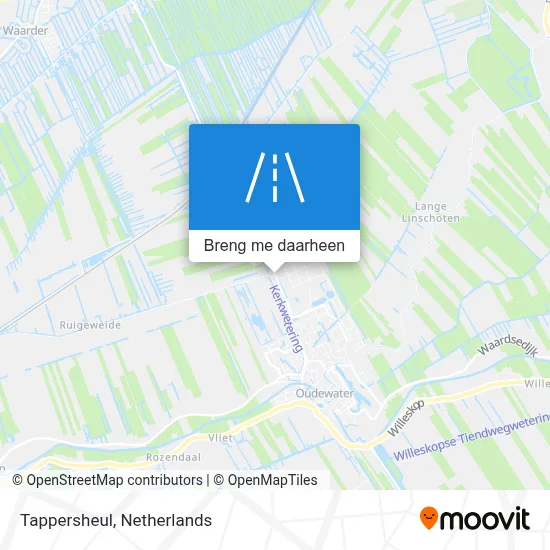 Tappersheul kaart