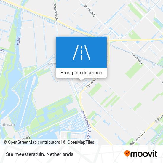 Stalmeesterstuin kaart