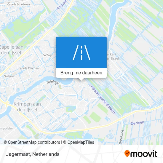 Jagermast kaart