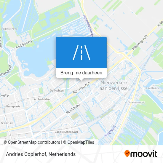 Andries Copierhof kaart