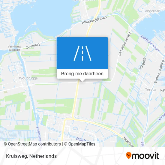 Kruisweg kaart