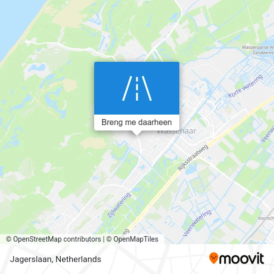 Jagerslaan kaart