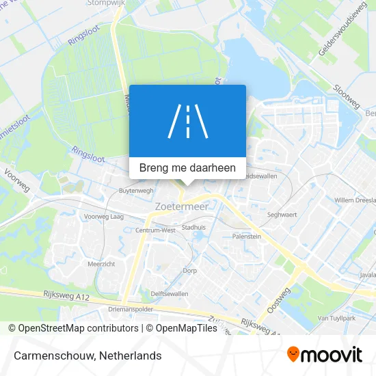 Carmenschouw kaart