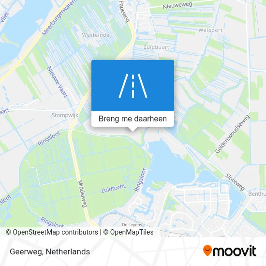 Geerweg kaart