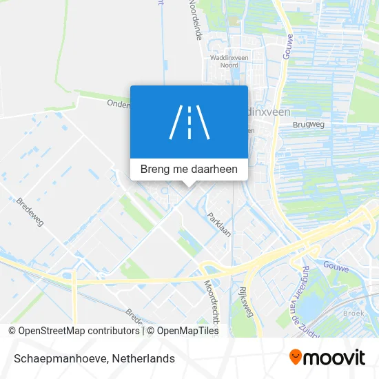 Schaepmanhoeve kaart