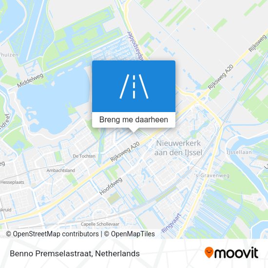 Benno Premselastraat kaart