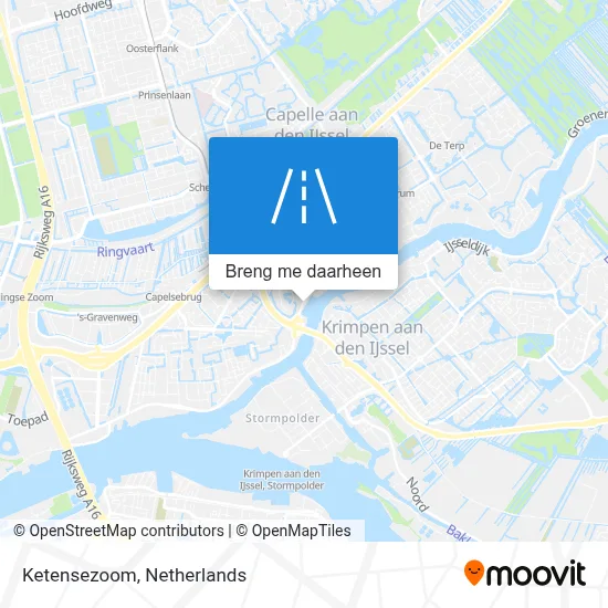 Ketensezoom kaart