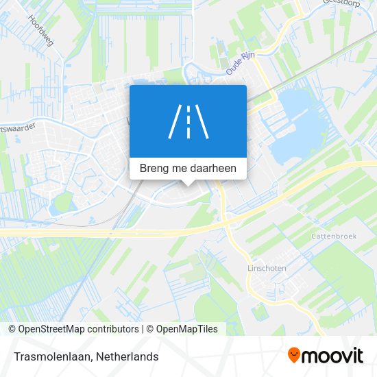 Trasmolenlaan kaart