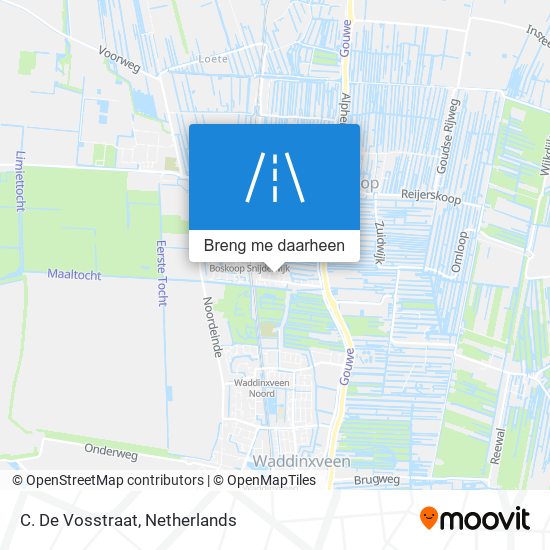 C. De Vosstraat kaart