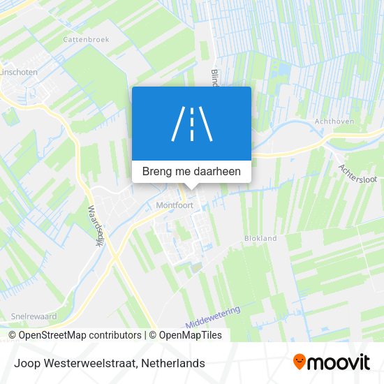 Joop Westerweelstraat kaart