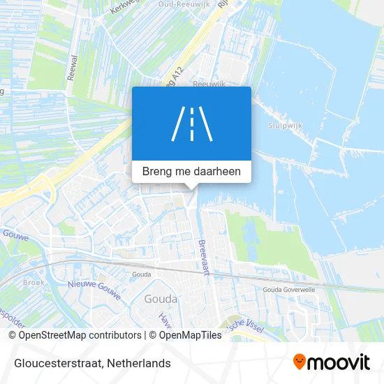 Gloucesterstraat kaart