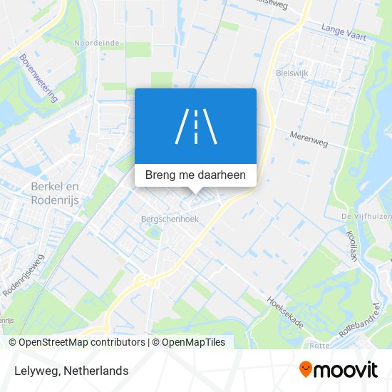 Lelyweg kaart