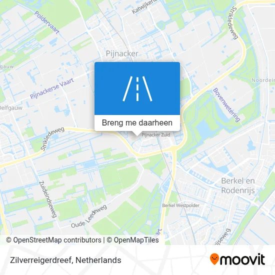 Zilverreigerdreef kaart