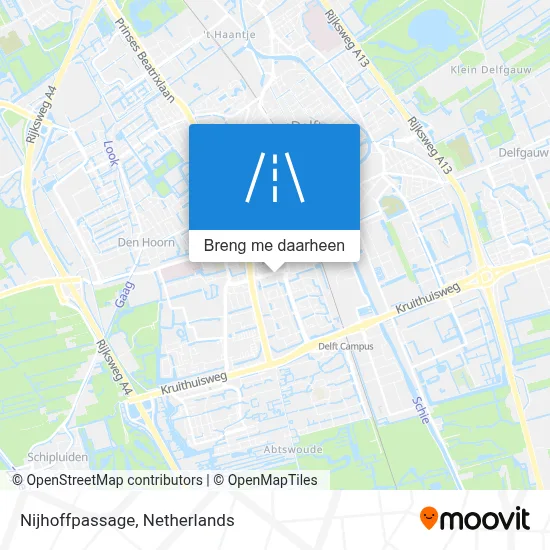 Nijhoffpassage kaart