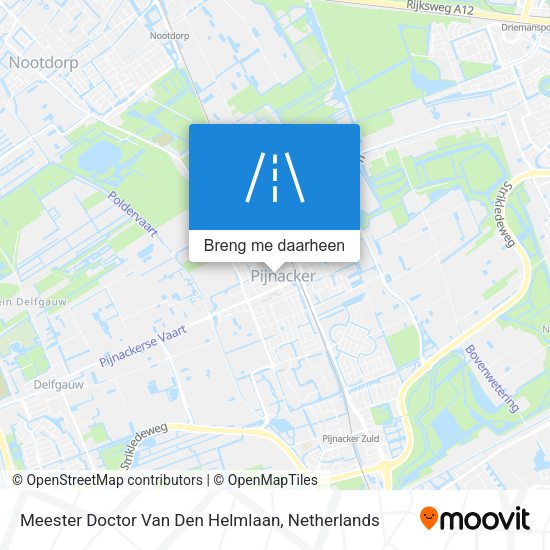 Meester Doctor Van Den Helmlaan kaart
