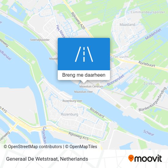 Generaal De Wetstraat kaart