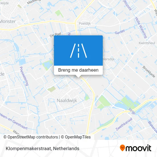 Klompenmakerstraat kaart
