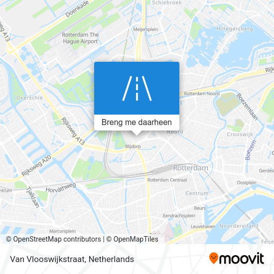 Van Vlooswijkstraat kaart