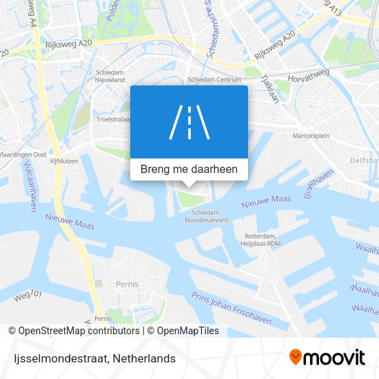 Ijsselmondestraat kaart
