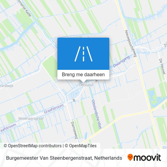 Burgemeester Van Steenbergenstraat kaart