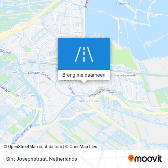 Sint Josephstraat kaart