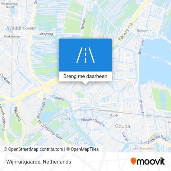 Wijnruitgaarde kaart