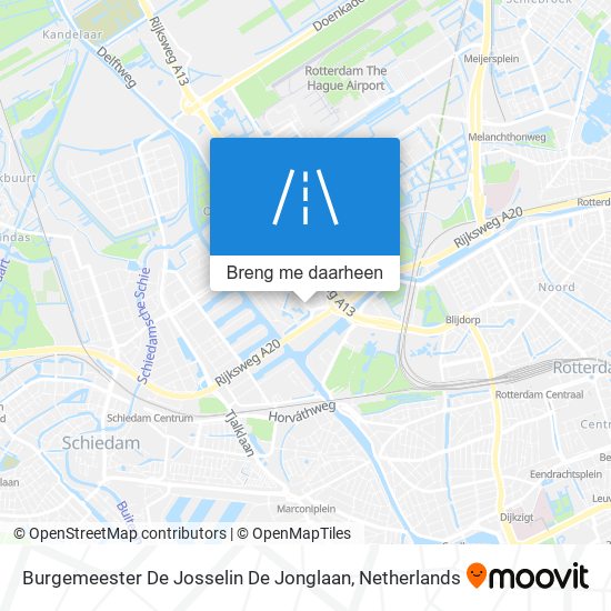Burgemeester De Josselin De Jonglaan kaart