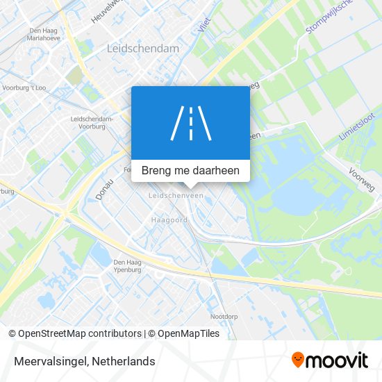 Meervalsingel kaart