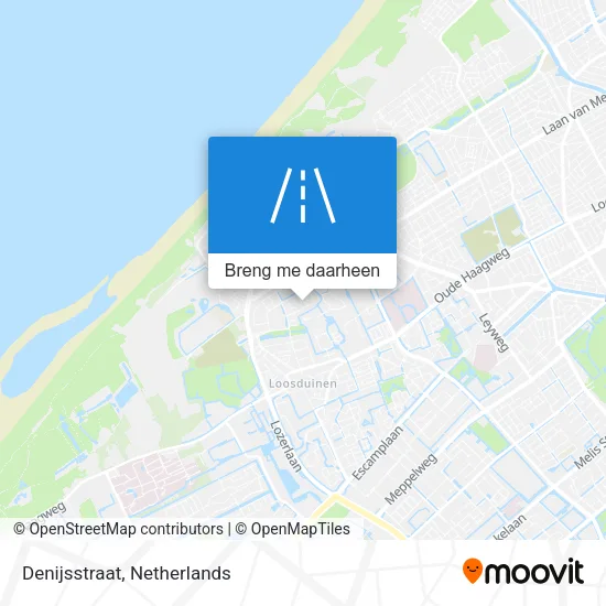 Denijsstraat kaart