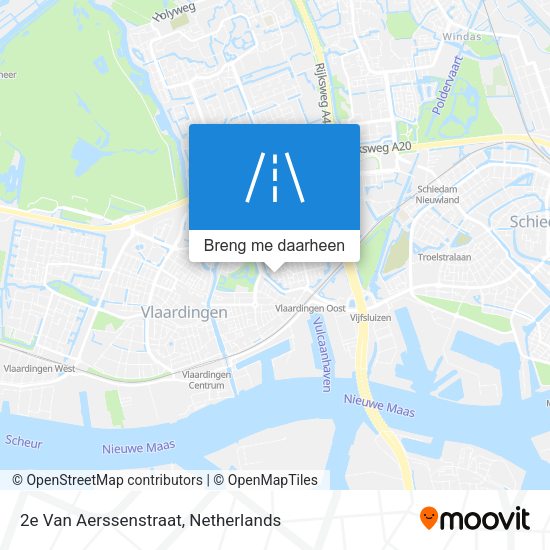 2e Van Aerssenstraat kaart
