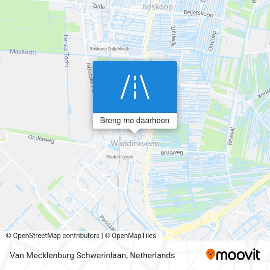 Van Mecklenburg Schwerinlaan kaart
