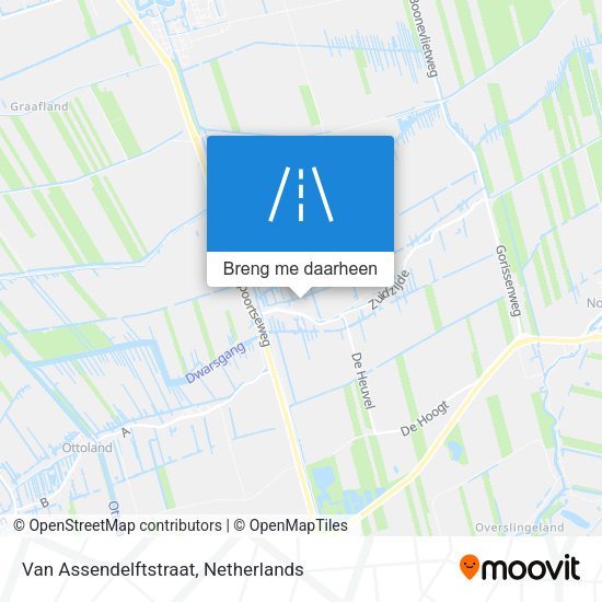 Van Assendelftstraat kaart